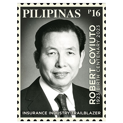 PGAI founder Mr. Robert Coyiuto honored with PHLPOST stamps